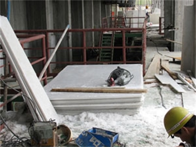 鞍鋼球團(tuán)施工現(xiàn)場(chǎng)